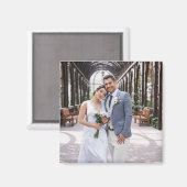 Onze trouwfoto magneet (Voorkant / Achterkant)