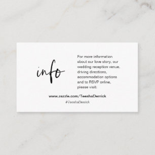 Onze trouwgegevens, website, RSVP, Enclosure Kaart