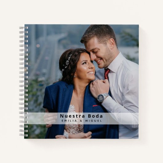 ONZE TROUWPLANNING of het gastenboek Notitieboek (Voorkant)