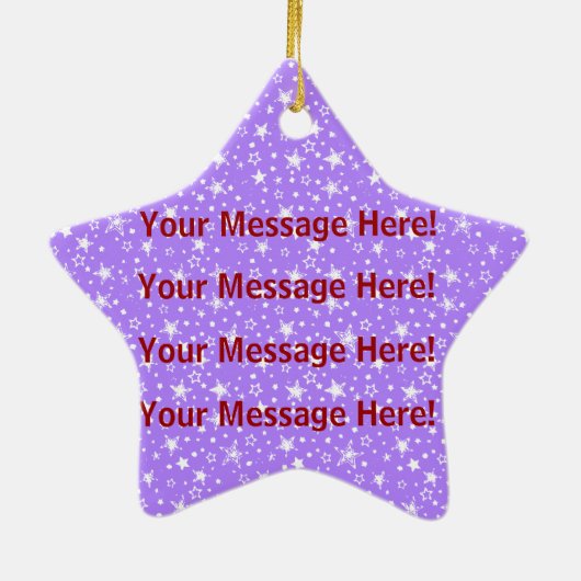 Onze tweede kerst keramisch ornament (Achterkant)