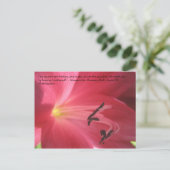 Onze twijfels zijn verraders en maken ons ... briefkaart (Staand voorkant)