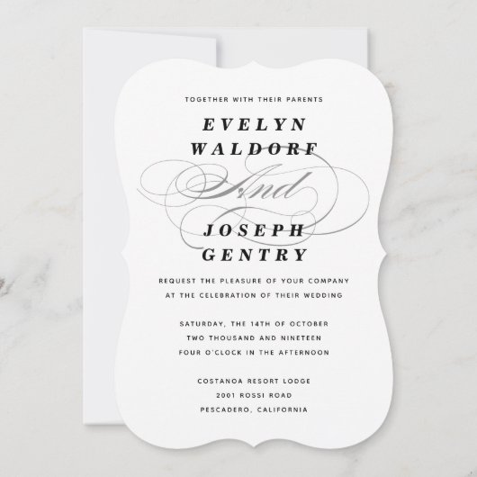 Onze uitnodiging tot grote fotobruiloft (Achterkant)