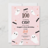 Onze uitnodiging van de eerste verjaardag van de k (Voorkant)