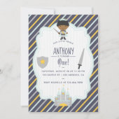 Onze uitnodiging van de kleine prins Birthday Part (Voorkant)