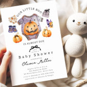 Onze uitnodiging voor het Little Boo Baby shower