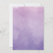 Onze uitnodiging voor het Little Boo Baby shower (Achterkant)