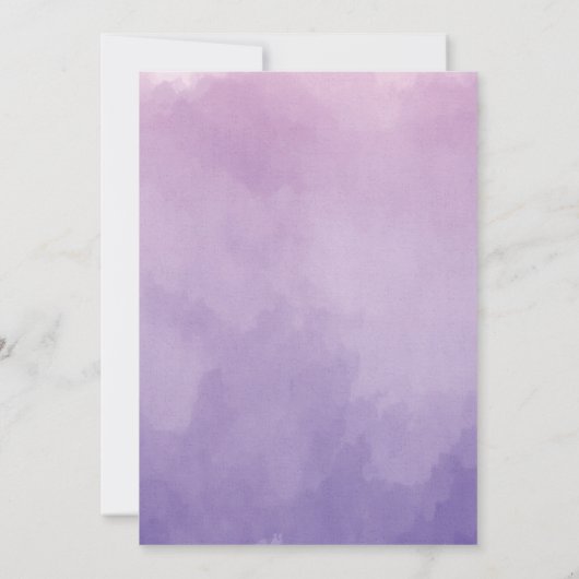 Onze uitnodiging voor het Little Boo Baby shower (Achterkant)