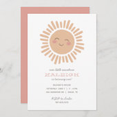 Onze uitnodiging voor het 'Little Sunshine Girl Bi (Voorkant / Achterkant)