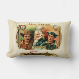 Onze Unie" Sigarenlabel Kussen