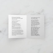 Onze Vader Abatachin Heilige Gebed in het Amhaars Notitiekaartje (Binnen)