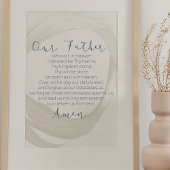 Onze vader, de Gods Wandkunst Poster