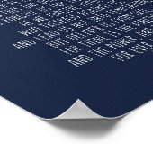 Onze vader die in de hemel kunst maakt, het gebed  poster (Hoek)