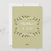 Onze Vader Gebed Matteüs 6:9-13 Gouden Kaart (Achterkant)