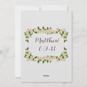 Onze Vader Gebed Matteüs 6:9-13 Zilveren Kaart (Achterkant)