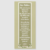 Onze Vader Gebed Mattheüs 6:9-13 Magnetische Kaart (Voorkant)