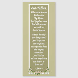 Onze Vader Gebed Mattheüs 6:9-13 Magnetische Kaart