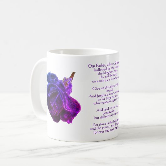 Onze vader Het Inspirerend van de Heer Koffiemok (Voorkant links)