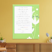 Onze vader in de hemel, 11 x 14 inch, gevlekt doek canvas afdruk (Insitu (Woonkamer))