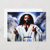 Onze vader in de Waterverf Briefkaart (Voorkant / Achterkant)