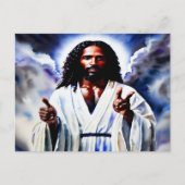 Onze vader in de Waterverf Briefkaart (Voorkant)