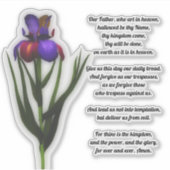 Onze vader Iris van de Heer Sticker (Voorkant)