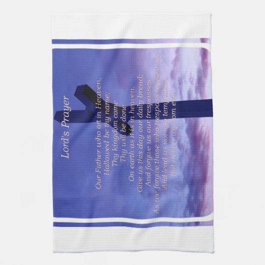 Onze Vader Kitchen Towel Theedoek (Verticaal)