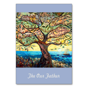 Onze vader (Lord's Prayer) 3,5x5-inch Kaart voor g