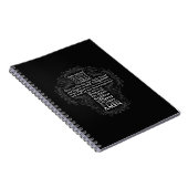 "Onze vader" "Lord's Prayer" "Christelijke Gift Je Notitieboek (Rechterzijde)