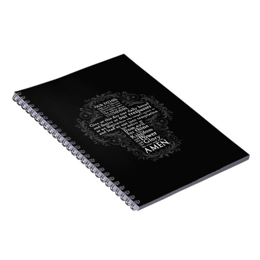 "Onze vader" "Lord's Prayer" "Christelijke Gift Je Notitieboek (Rechterzijde)