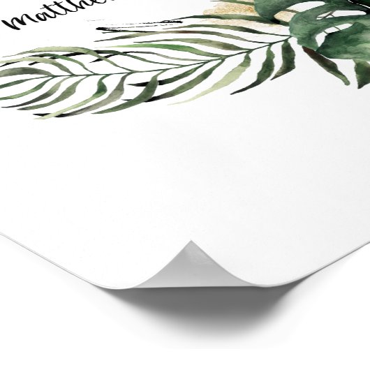 Onze vader Lords Prayer, de Kunst van de Schrift Poster (Hoek)