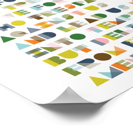 Onze vader, Retro, Poster (Hoek)