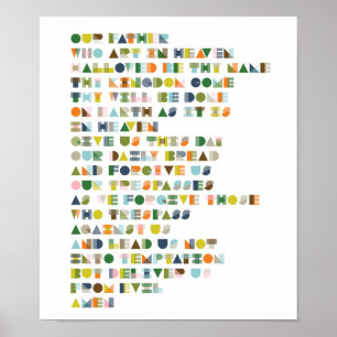 Onze vader, Retro, Poster