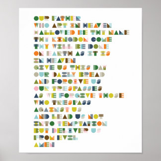 Onze vader, Retro, Poster