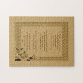 Onze vader Rosebud, het gebed van de Heer Legpuzzel (Horizontaal)