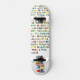 Onze Vader Skateboard! Persoonlijk Skateboard