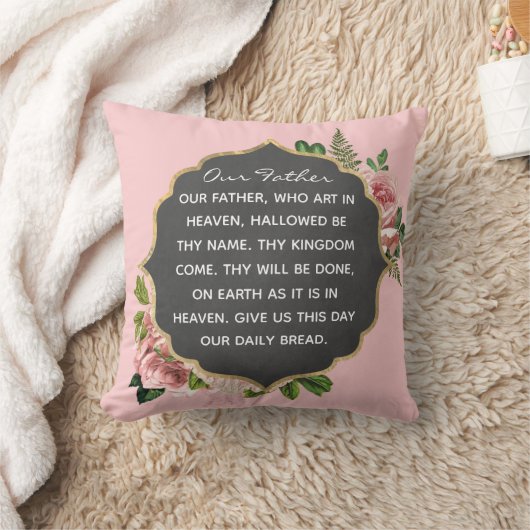 Onze vaders gebed - Pillow Kussen (Deken)