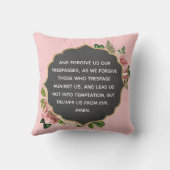 Onze vaders gebed - Pillow Kussen (Achterkant)