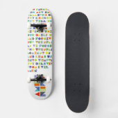 Onze vaders skateboard. persoonlijk skateboard (Voorkant)