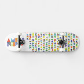 Onze vaders skateboard. persoonlijk skateboard (Horizontaal)