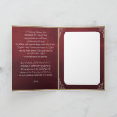 Onze verdrietige Moeder Wenskaart w / gebed Kaart (Binnen)