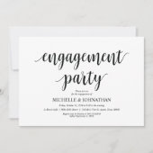 Onze verlovingspartij, Engagement Party nodigt uit Kaart (Voorkant)