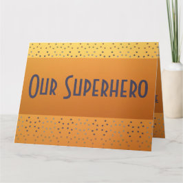 Onze verpleegkundige bedankt u kaart