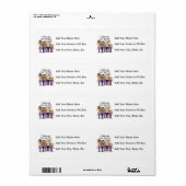 Onze verpleegsters vieren etiket (Full Sheet)