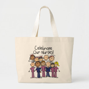 Onze verpleegsters vieren grote tote bag