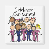 Onze verpleegsters vieren magneet (Voorkant)