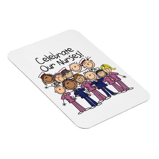 Onze verpleegsters vieren magneet (Rechterzijde)