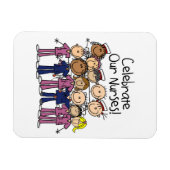 Onze verpleegsters vieren magneet (Horizontaal)