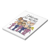 Onze verpleegsters vieren notitieblok (Linkerzijde)