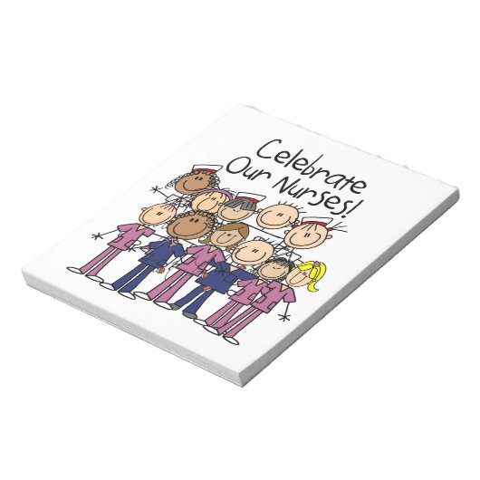 Onze verpleegsters vieren notitieblok (Linkerzijde)