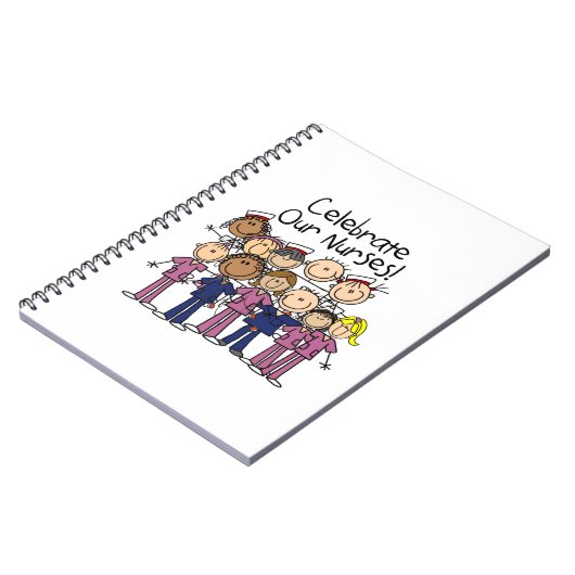 Onze verpleegsters vieren notitieboek (Linkerzijde)